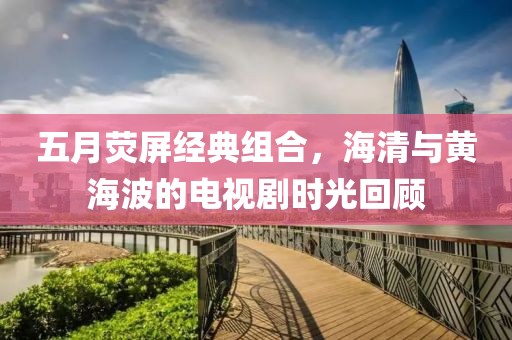 五月熒屏經典組合，海清與黃海波的電視劇時光回顧