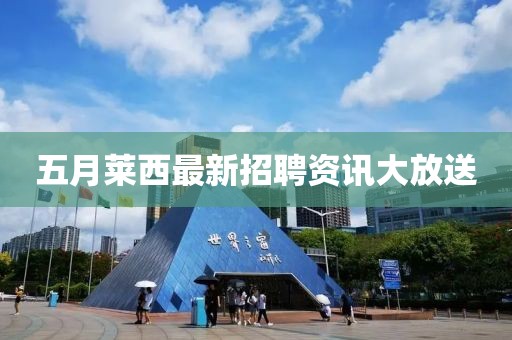五月萊西最新招聘資訊大放送