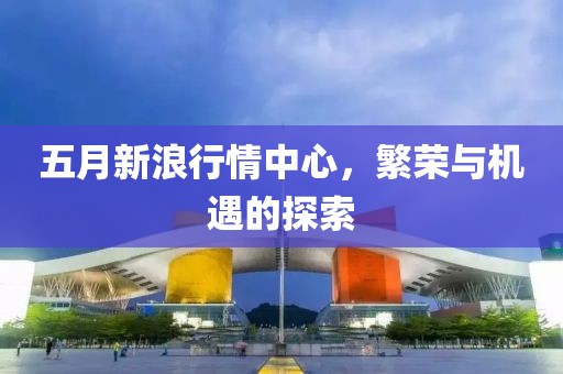 五月新浪行情中心，繁榮與機遇的探索