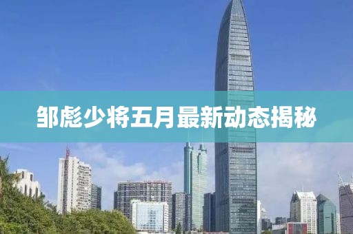 鄒彪少將五月最新動態揭秘