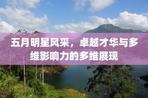 五月明星風采，卓越才華與多維影響力的多維展現