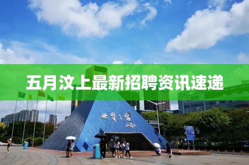 五月汶上最新招聘資訊速遞