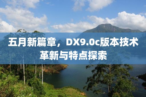 五月新篇章，DX9.0c版本技術革新與特點探索