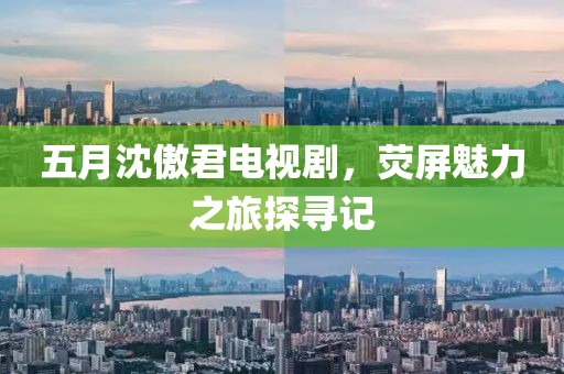 五月沈傲君電視劇，熒屏魅力之旅探尋記