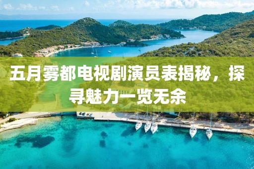 五月霧都電視劇演員表揭秘，探尋魅力一覽無余