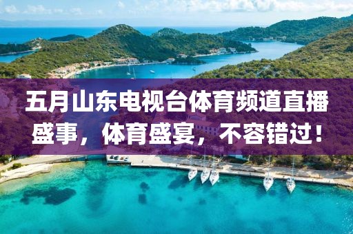 五月山東電視臺體育頻道直播盛事，體育盛宴，不容錯過！