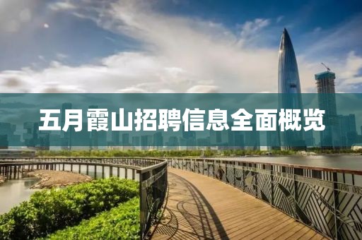 五月霞山招聘信息全面概覽