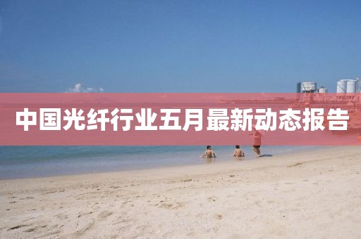 中國光纖行業五月最新動態報告