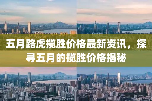 五月路虎攬勝價格最新資訊，探尋五月的攬勝價格揭秘