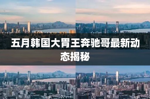 五月韓國大胃王奔馳哥最新動態揭秘