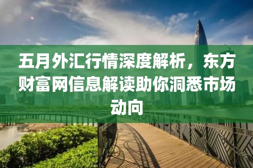 五月外匯行情深度解析，東方財富網信息解讀助你洞悉市場動向