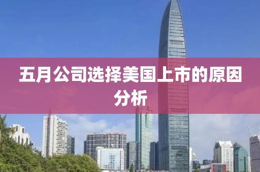 五月公司選擇美國上市的原因分析