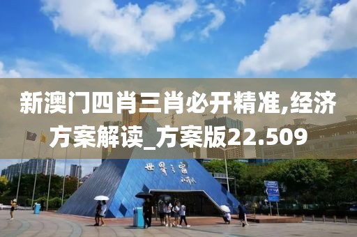 新澳門四肖三肖必開精準,經濟方案解讀_方案版22.509