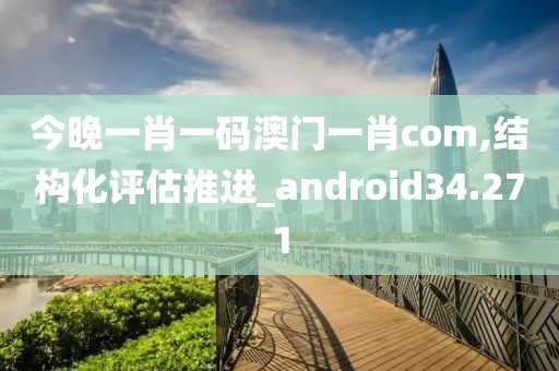 今晚一肖一碼澳門一肖com,結構化評估推進_android34.271
